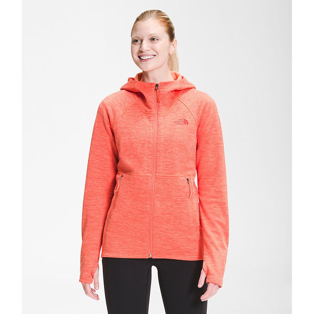 The North Face Hooded Jacket Womens Australia - The North Face Canyonlands Orange Climb (XQO-319802)